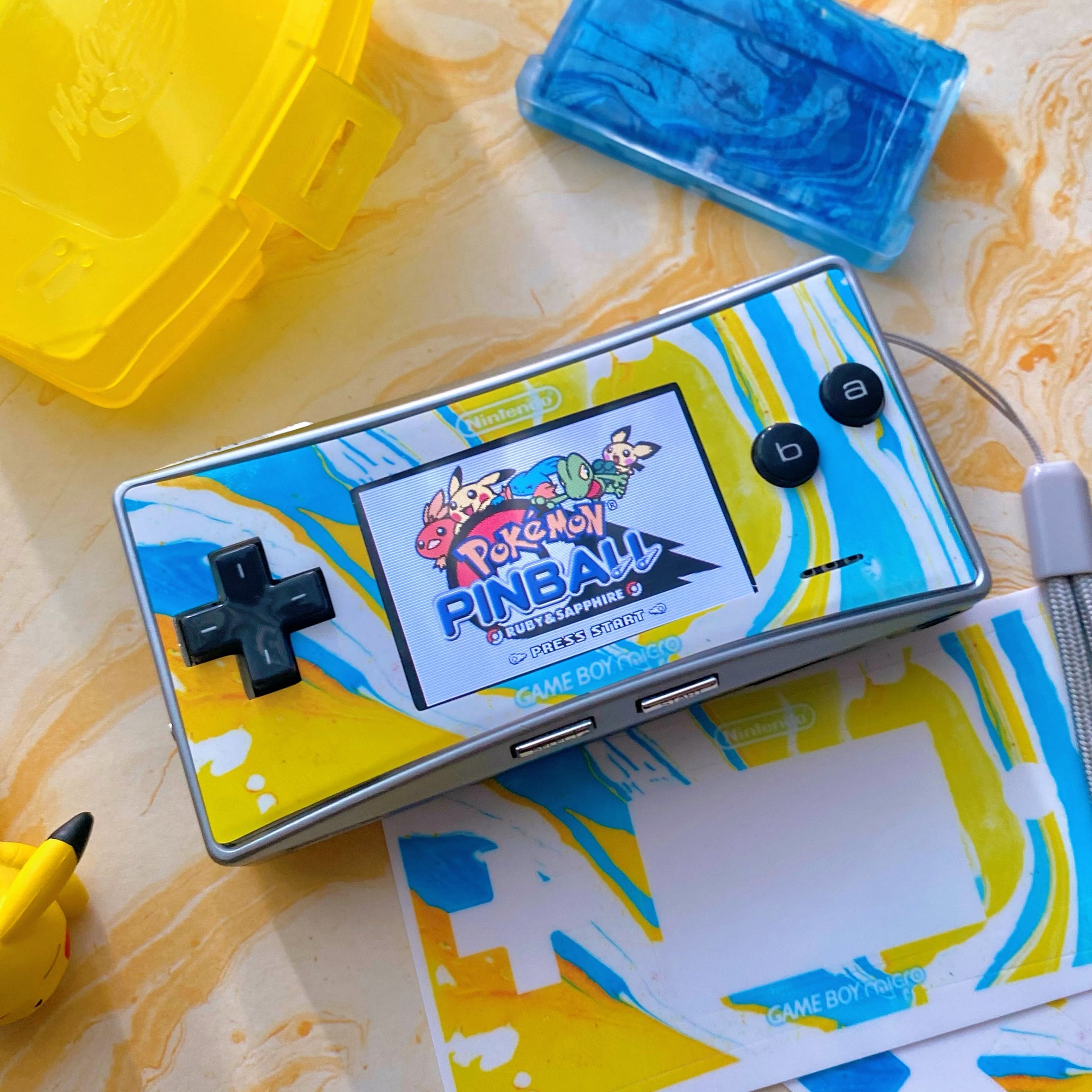 GB Micro Faceplate Vinyl Sticker | Nextstopplease